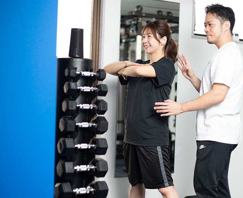 無料体験の流れ4:30分の体験トレーニング