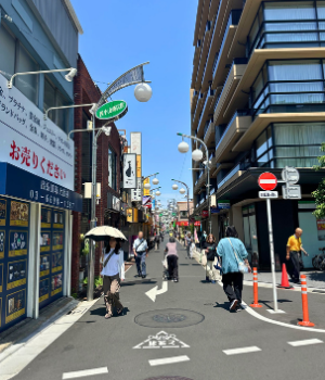 西小山駅からFit Mate 西小山店への道順2